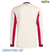 Camisa de time de futebol Liverpool Replicas 2º Equipamento 2025-26 Manga Comprida